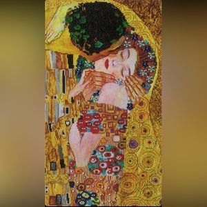 The Kiss (paint by diamonds).